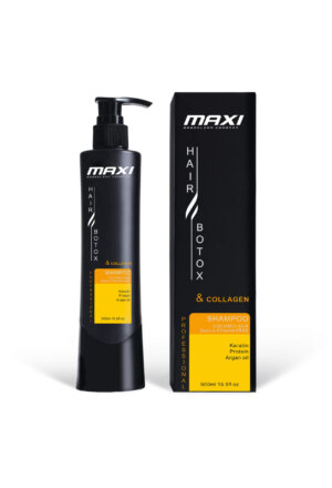 Maxi hair botox & collagen shampoo 500 ml (Colored Hair)