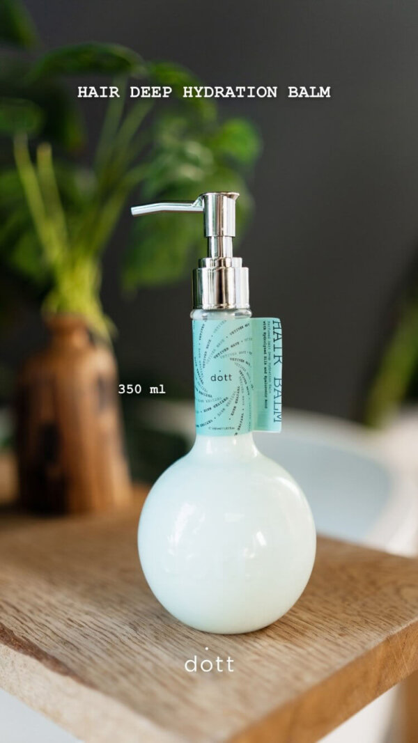 Perfumed Hair Deep Hydration Balm with Hydrolyzed Silk and Hyaluronic Acid - Image 2