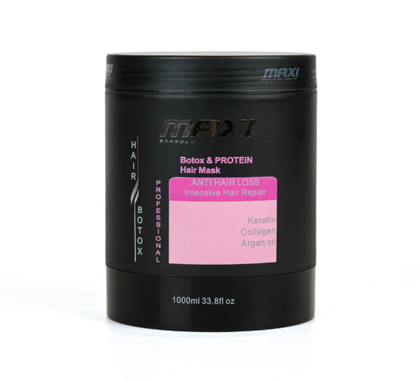 Maxi hair botox & protein mask 1000 ml (Anti hair loss) - Image 3