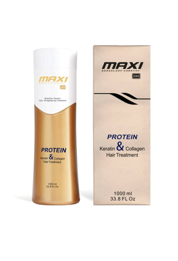 Maxi gold hair straightening & repair 1000 ml
