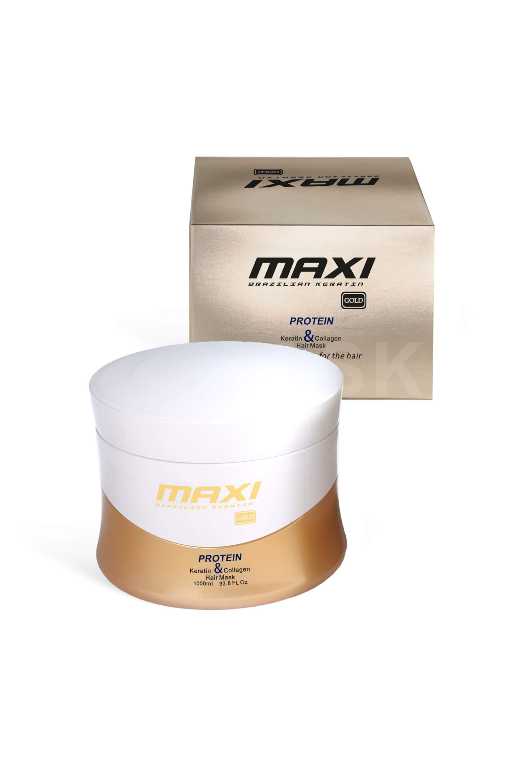 Maxi gold keratin & collagen mask 1000 ml