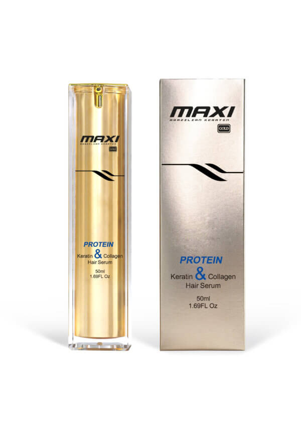 Maxi gold keratin & collagen serum 50 ml